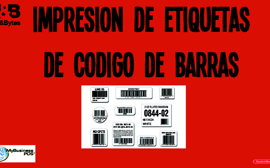 Impresión de etiquetas de códigos de barras