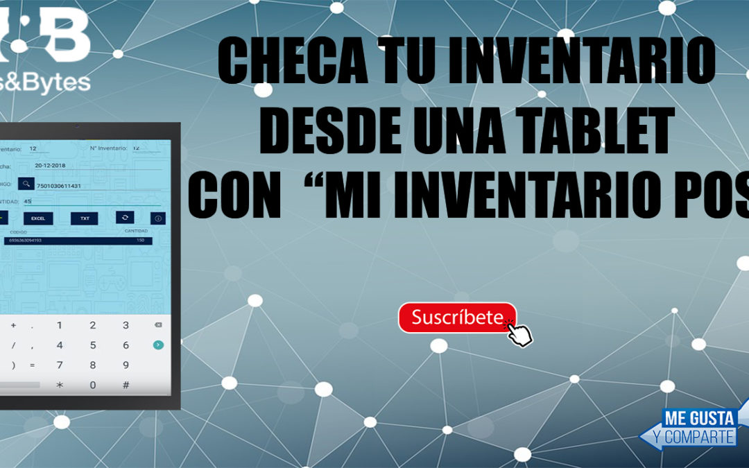 Inventarios con una tableta MyBusiness POS