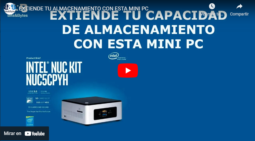 EXTIENDE TU ALMACENAMIENTO CON ESTA MINI PC