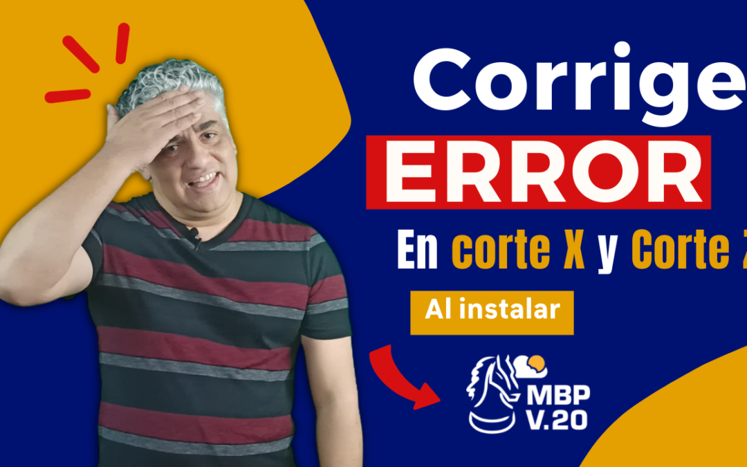 Reparar error en corte X y Z FACIL | Versión 20 MyBusinessPOS